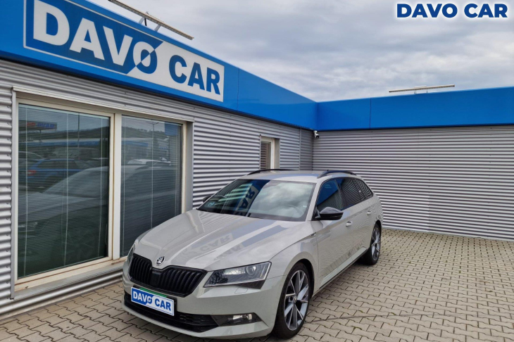 Škoda Superb 2,0 TDI 140kw DSG Sportline DPH serv. Kn.