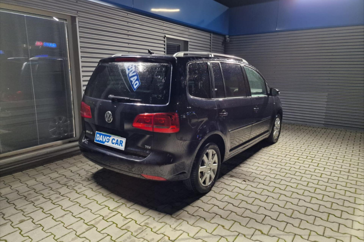 Volkswagen Touran 1,6 TDI 77kw 7míst Serv.kniha Webasto