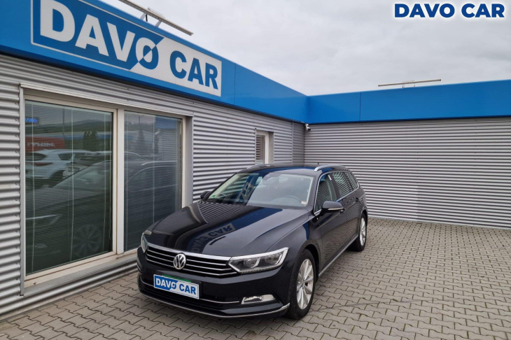 Volkswagen Passat 2,0 TDI 140KW Highline DSG tažné serv. kniha