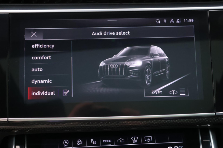 Audi SQ7 4,0 V8 373kW Black Panorama DPH