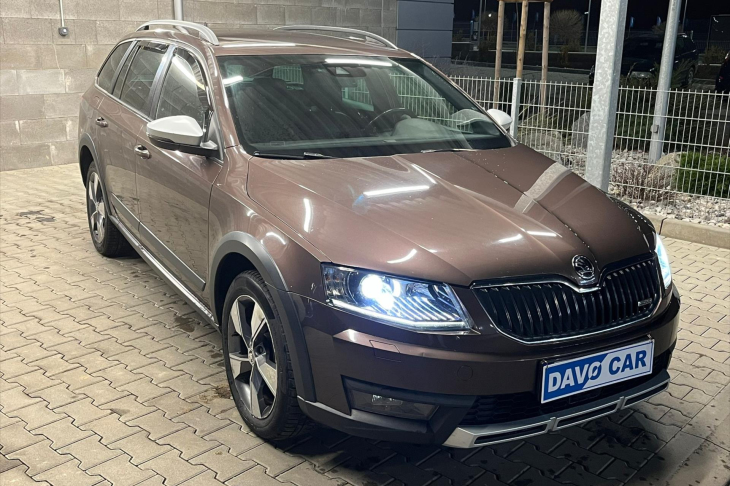 Škoda Octavia 2,0 TDI 135 kW 4x4 DSG Scout Combi